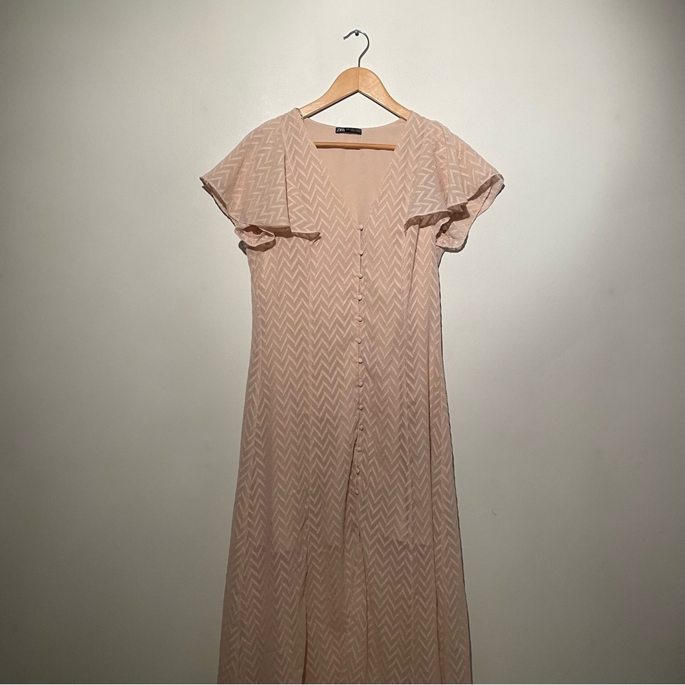 Zara Maxi Pink Dress